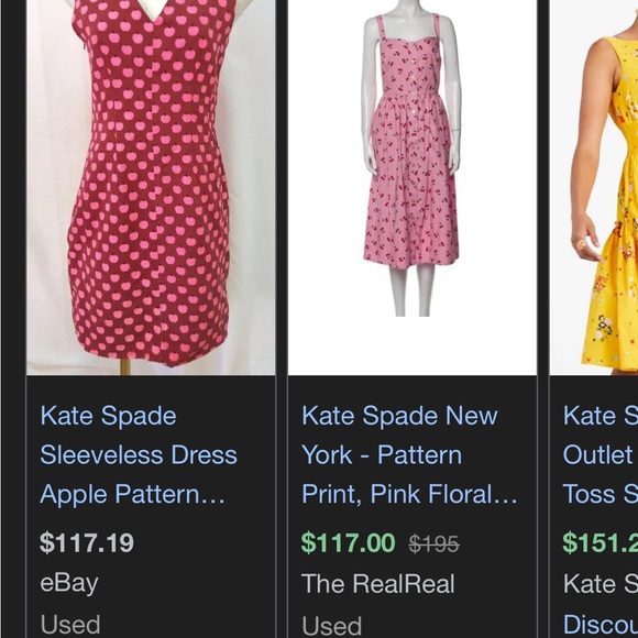 Kate Spade apple orchard dress - Picture 3 of 9
